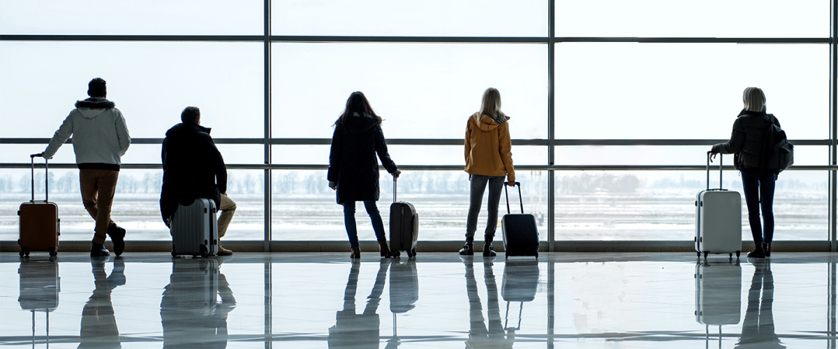 passengers at the airport